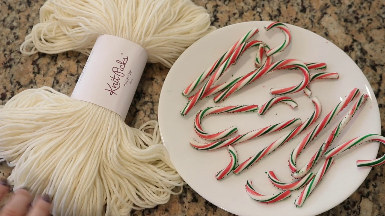 Kettle Dyeing Yarn with Leftover Candy Canes YouTube