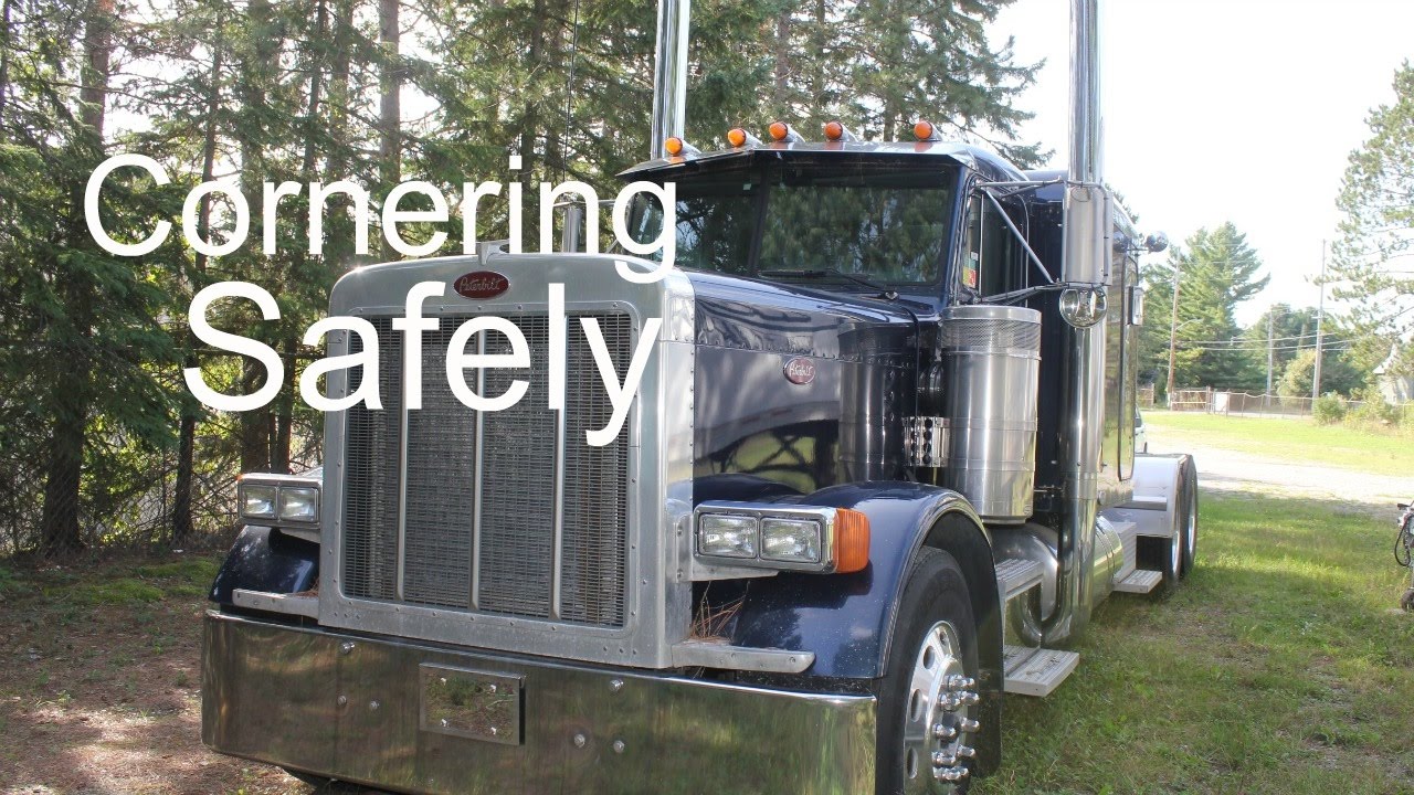 How to Corner a Big Rig - YouTube
