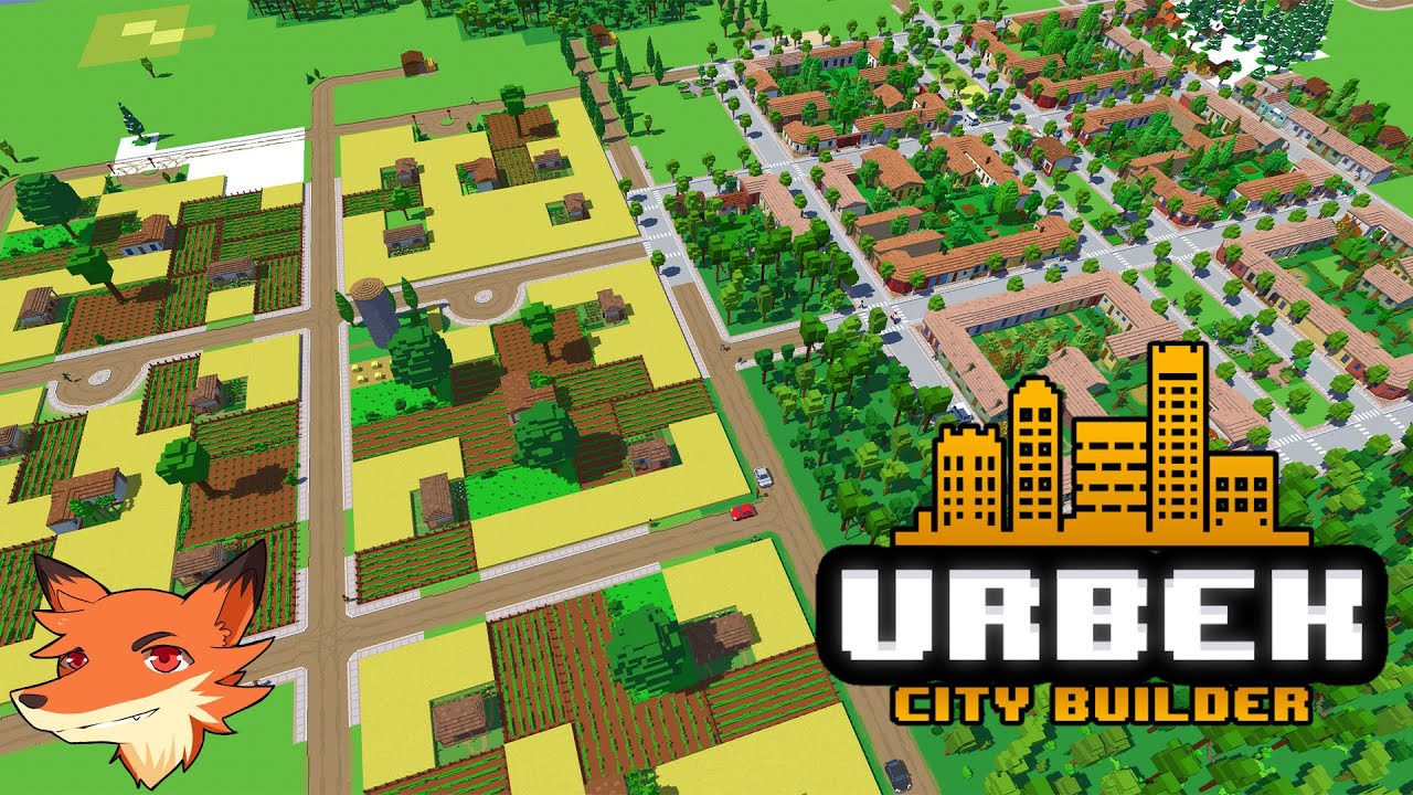 ⁣Urbek v0.8 [FR] Un City Builder qui mise sur le développement organique de quartier!