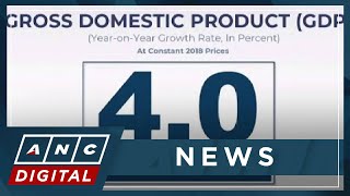 JUST IN: PH Q3 GDP grows 4.0% y/y; slowest rate in more than four years | ANC