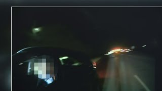 Utica police officer stops wrong-way driver