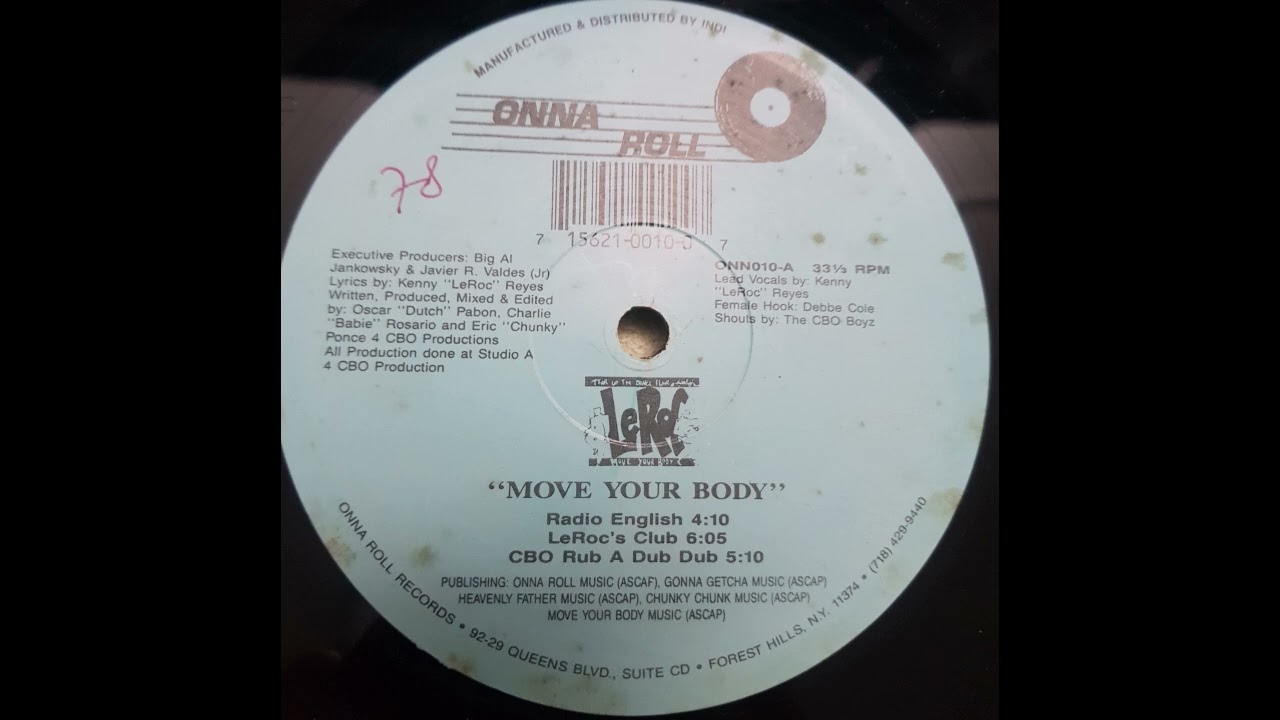 leroc - move your body - CBO rub a dub dub