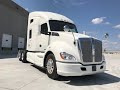 White 2015 Kenworth T680 Cummins ISX Factory Warranty Espar Heater