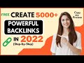 Free Backlink Generator Tool | How to create free backlinks