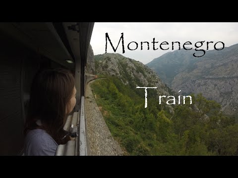 Горная железная дорога в Черногории.