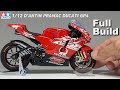 Full Build 1/12 D'ANTIN PRAMAC DUCATI GP4 (デスモセディチ)