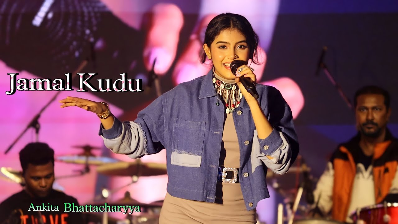 Jamal Kudu Viral Song  Ankita Bhattacharyya Live Singing  Trending Song 2024