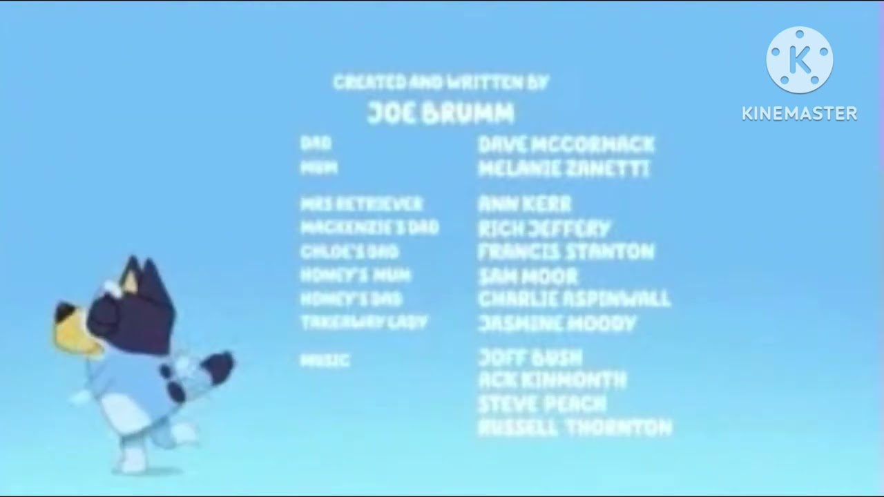 Bluey bob bilby spygame takeaway credits 