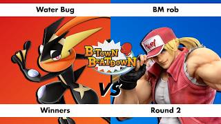 B-Town Beatdown 99 Winners Round 2: Water Bug (Greninja) vs BM rob (Terry)