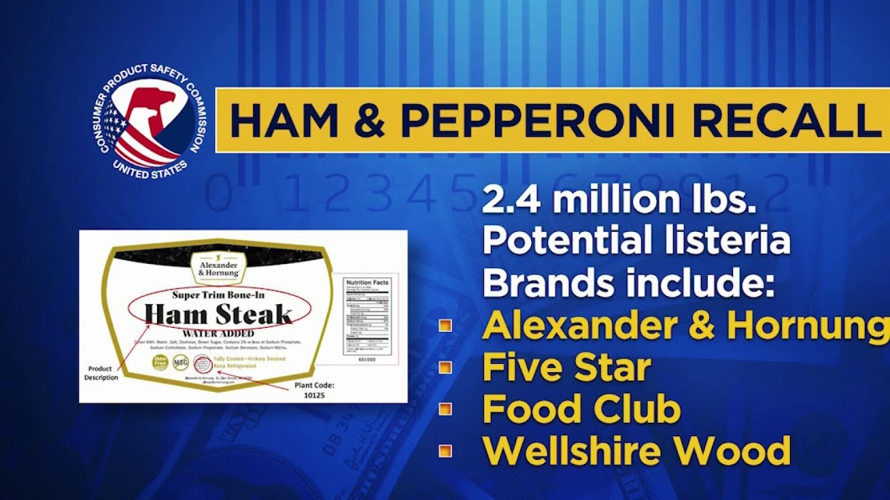 Ham sold at Costco recalled over Listeria contamination