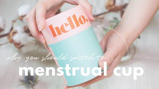 honest menstrual cup review 🤔 //  how to + pros &amp; cons  //  Hello Cup 🌷