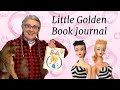 Lets make a barbie little golden book journal process part 1