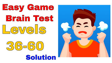 Easy Game Brain Test level 36   60 Gameplay Walkthrough (iOS Android)