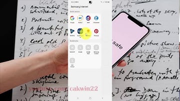 Samsung Galaxy S20 : How to add or remove Samsung Internet edge panels (Android 10)