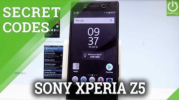 SONY Xperia Z5 CODES / Hidden Mode / Tricks / Secret Menu