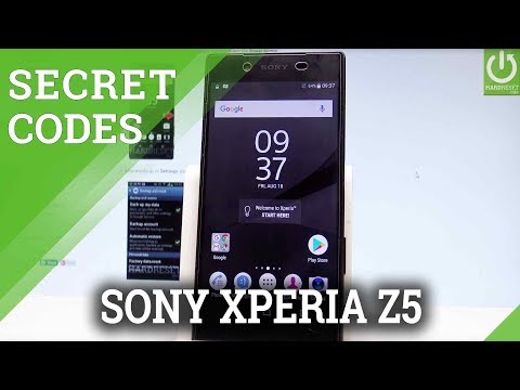 SONY Xperia Z5 CODES / Hidden Mode / Tricks / Secret Menu