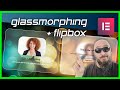 ✅Cómo crear flipbox con glassmorphing en Elementor