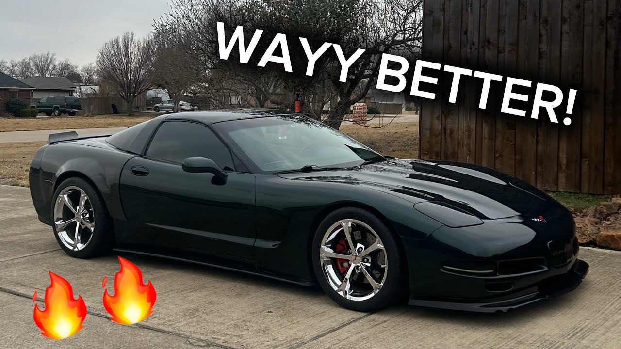 Removing my Side Molding on my Widebody C5! (MUCH BETTER!!)