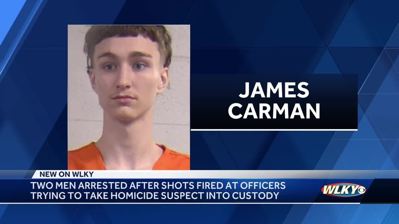 2 men arrested after shots fired at LMPD officers trying to take ...