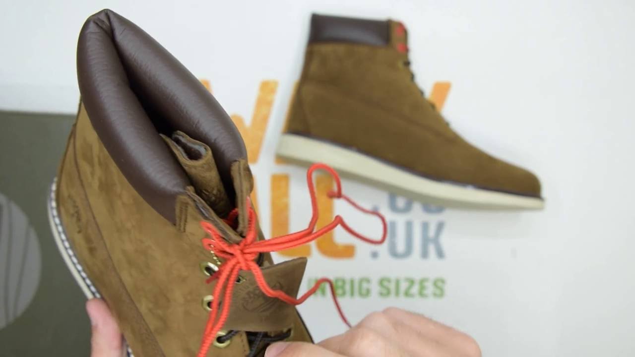 Timberland Newmarket 6 Inch Wedge Boot Waterproof - Potting Soil - Walktall  | Unboxing | Hands on - YouTube