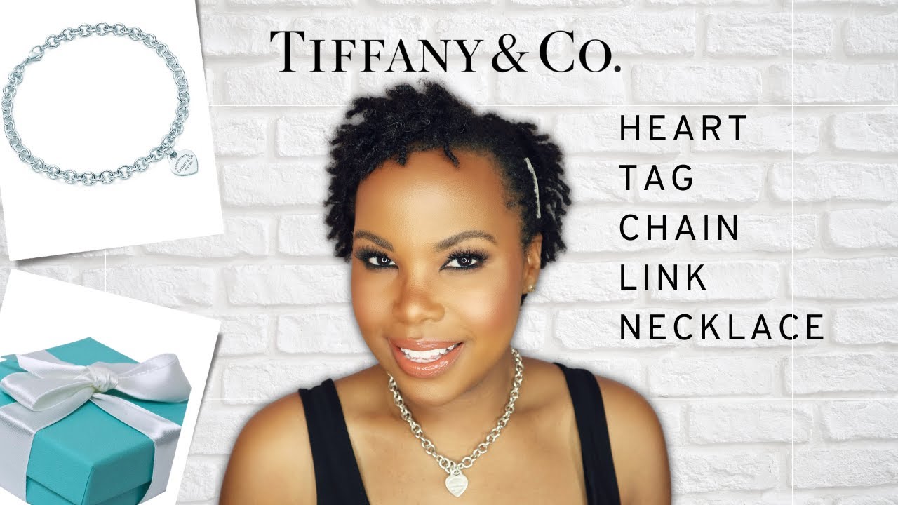 TIFFANY Sterling Silver Return to Tiffany Heart Tag Choker Necklace 1342456  | FASHIONPHILE
