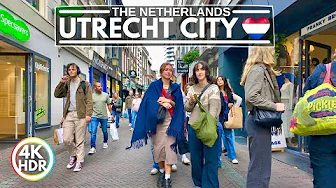 🇳🇱 Utrecht, The Most Interesting Dutch City - September 2024 4K-HDR 60fps Walk