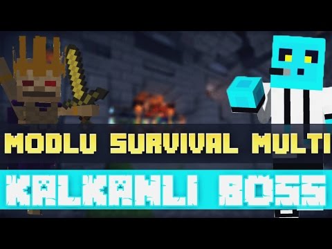 Sezon 4 Minecraft Modlu Survival Multi Bölüm 9 - Kalkanlı Boss