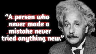 Albert Einstein's Life Lessons Men Learn Too Late in Life