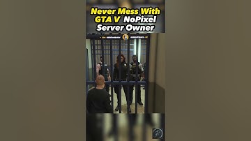 Never Mess With GTA 5 NoPixel Server Owner #shorts #nopixel