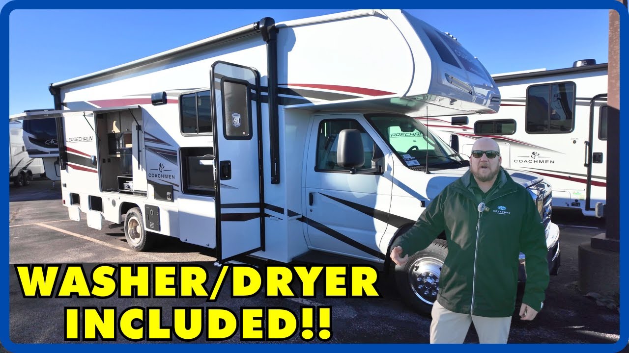 Class C Motorhome With Washer/Dryer! 2025 Coachmen Leprechaun 260MB ...