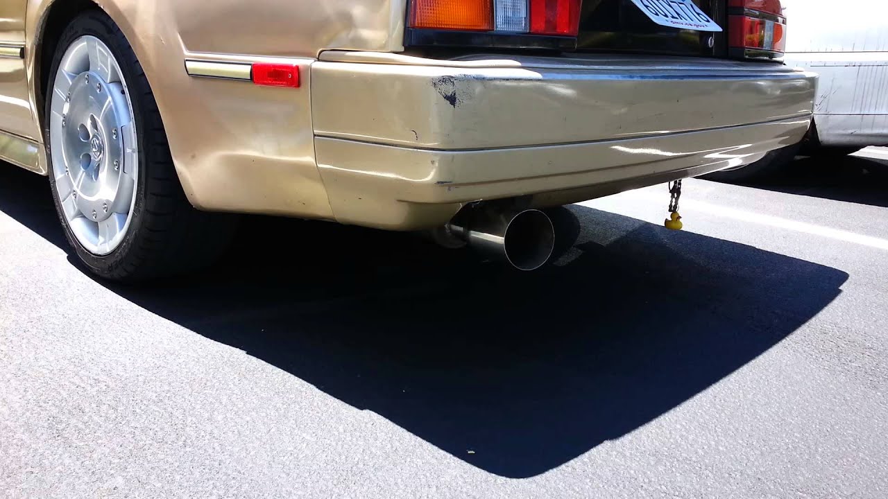 magnaflow exhaust on 300zx z31 YouTube