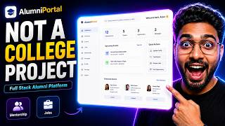 I Turned My Alumni Portal Into a Full Stack Platform 😳 | Real Startup System screenshot 4