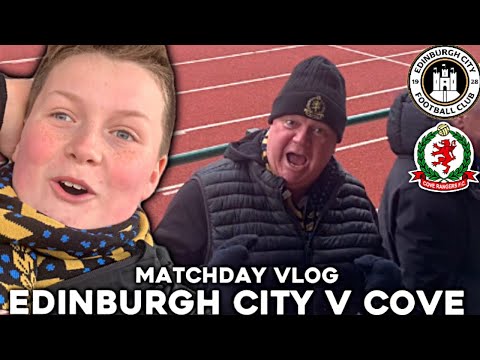 Win In The Capital | Edinburgh City Vs Cove Rangers | Matchday Vlog | 020324