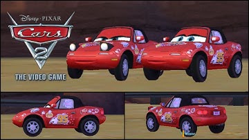 Tia and Mia (with Pop-Up Headlights) - Cars 2 The Video Game | PC Mod Gameplay Showcase