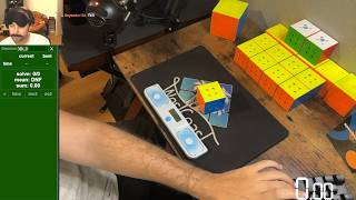 3bld session then some 9 cube MBLDs!
