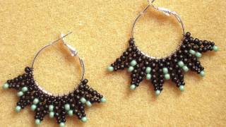 Spikey Hoop Earrings