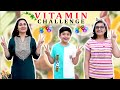 VITAMIN CHALLENGE | Healthy Eating | Vitamin A B C D E K and special H | Aayu and Pihu Show