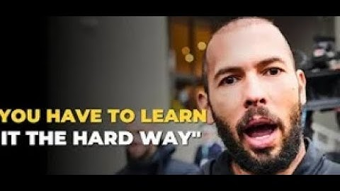 Learning the hard way   Andrew Tate Motivational Speech