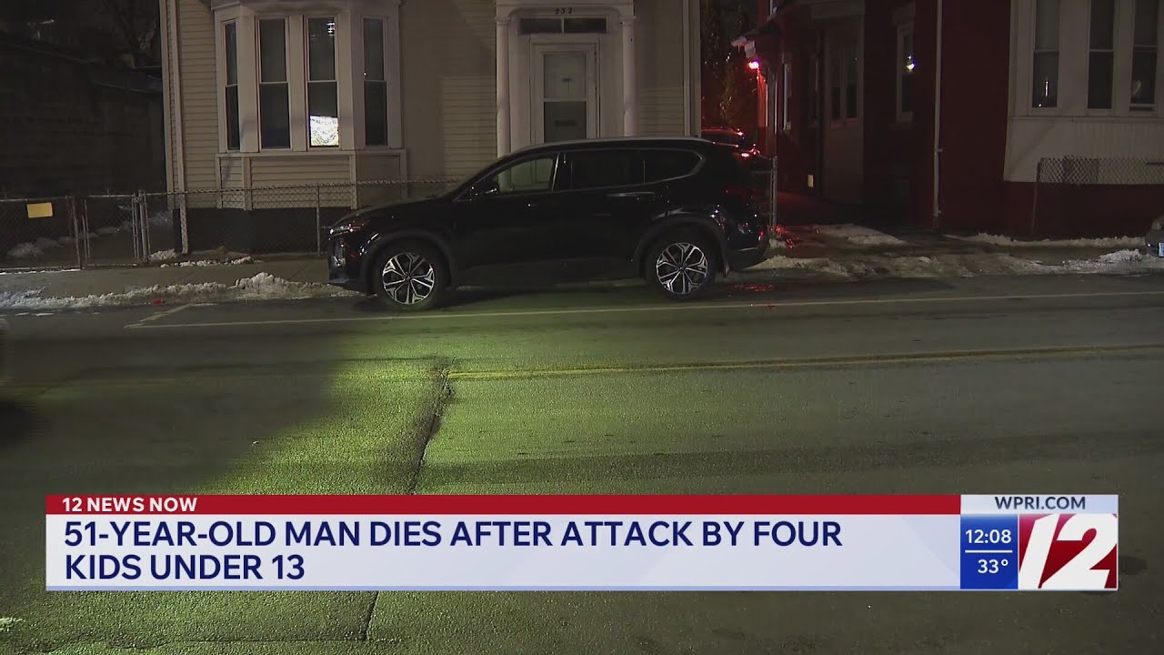 Man, 51, dies after attack by 4 kids under 13 - YouTube