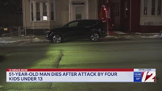 Man, 51, dies after attack by 4 kids under 13