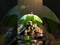 “Tilly the Turtle’s Umbrella 🐢❤️ | Heartwarming 1-Minute Animated Short” #animaltales #animatedshort