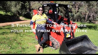 5 Things to Know Before you Hire From Sweeney Hire Information
