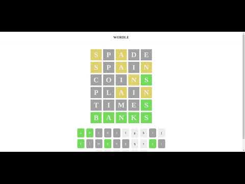 Wordle Game - Built using React, FastApi and MongoDB Atlas