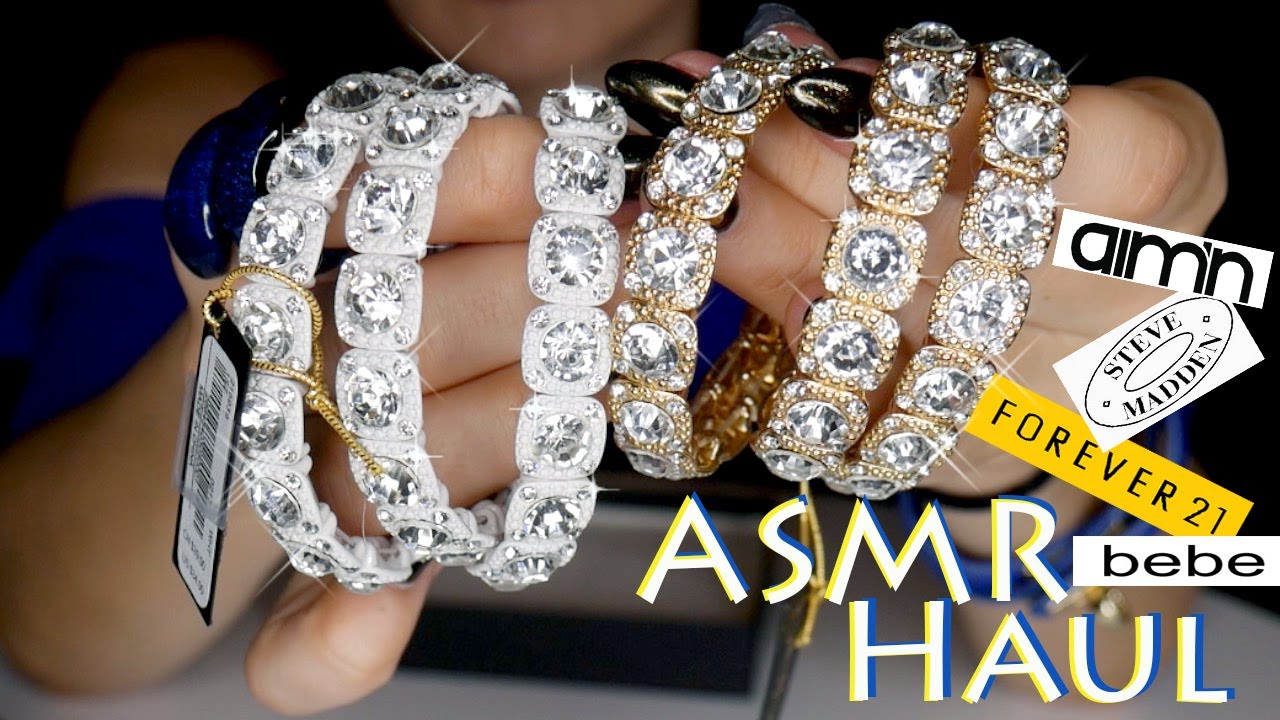 ASMR Haul *Bebe *Steve Madden *Forever21 *Aim'n