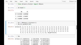 CS 320 Apr16-2021 (Part 2) - K-Means Clustering with sklearn
