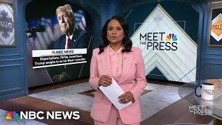 Trump tells Kristen Welker it was the right decision to move his inauguration indoors