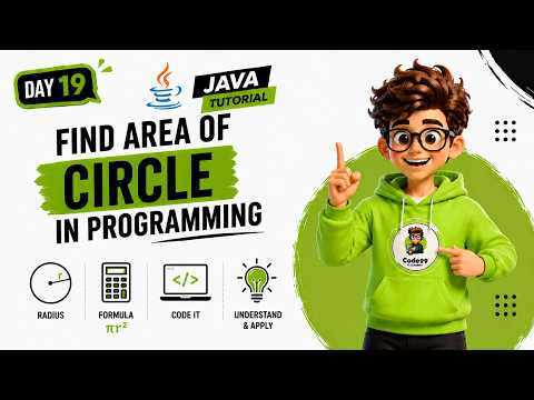 Java Program to Find Area of Circle | Tamil | Day 19 | Code99 IT Academy Velachery