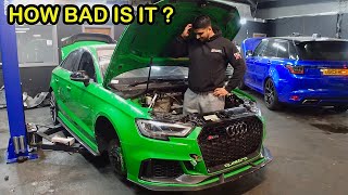 REBUILDING THE AUDI RS3 I BOUGHT FROM COPART | PT 2
