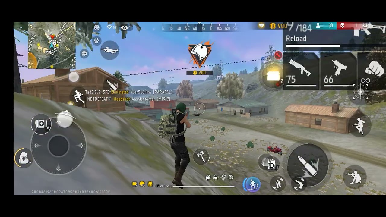 Free fire game play video 