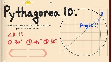 Pythagorea 10. Circles